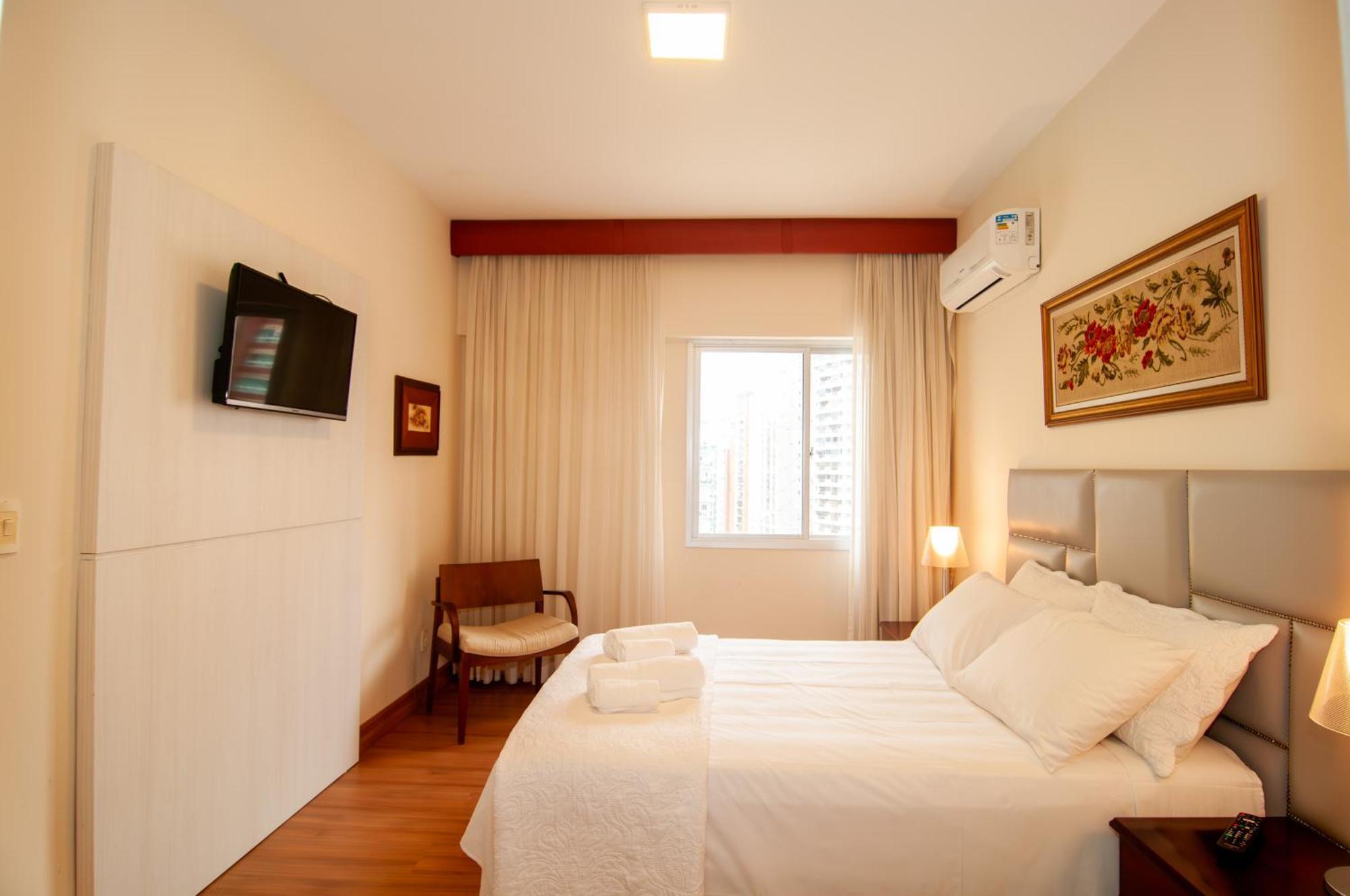 Apartamento Vista Mar Na Av. Atlantica, Wi-fi E Garagem Tx9939